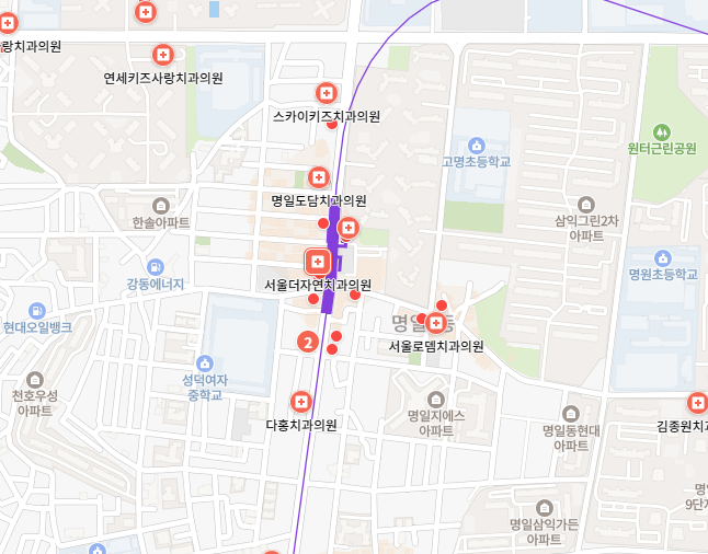 명일역 임플란트 치과 잘하는곳