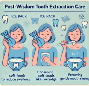 매복-사랑니-발치-관리
